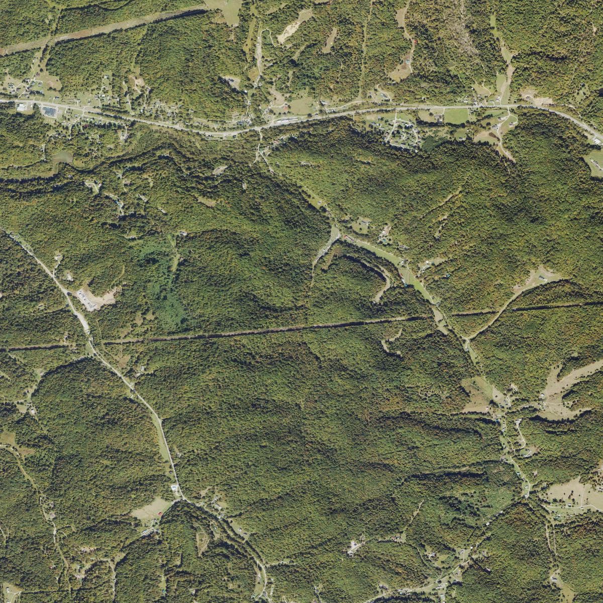 USDA NAIP aerial photography of Turkey Creek valley